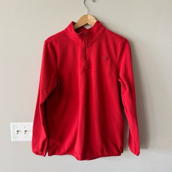 Like new! The North Face Half-Zip Fleece Pullover - Burnt Orange - Picture 12 of 12